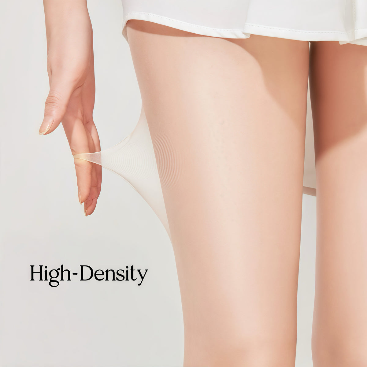 INJOY Ultra Sheer 10–15D Tights for Women | Reinforced Silk T-Gusset | 4 Colors