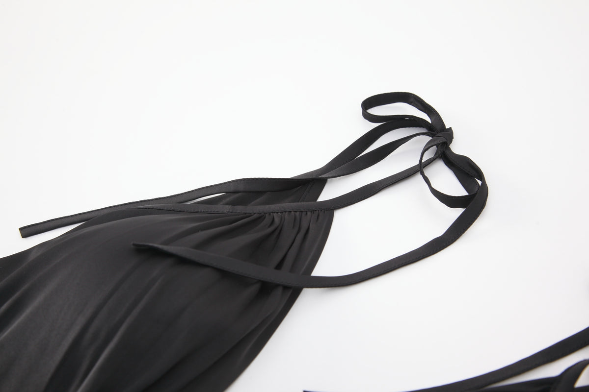 INJOY Lingerie – Deep V Lace Camisole with Open Back & Adjustable Straps