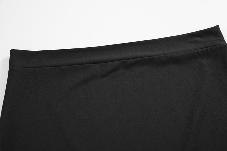 INJOY Lingerie Office Siren Set – Deep V Blouse & Pencil Skirt