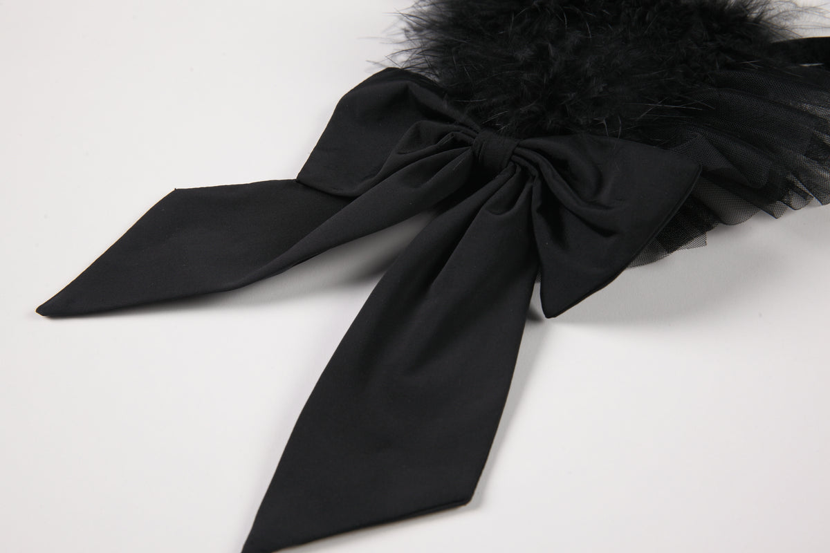 INJOY Lingerie - Furry Catwoman Suspender Set with Playful Details