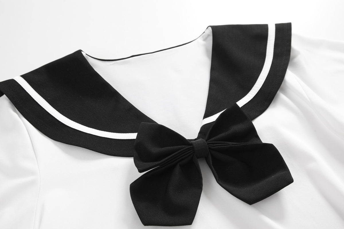 Campus Chic Roleplay Set: Pleated Mini Skirt Uniform
