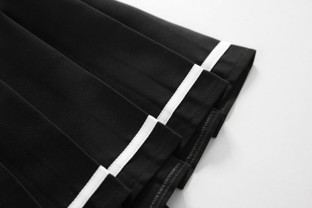 Campus Chic Roleplay Set: Pleated Mini Skirt Uniform