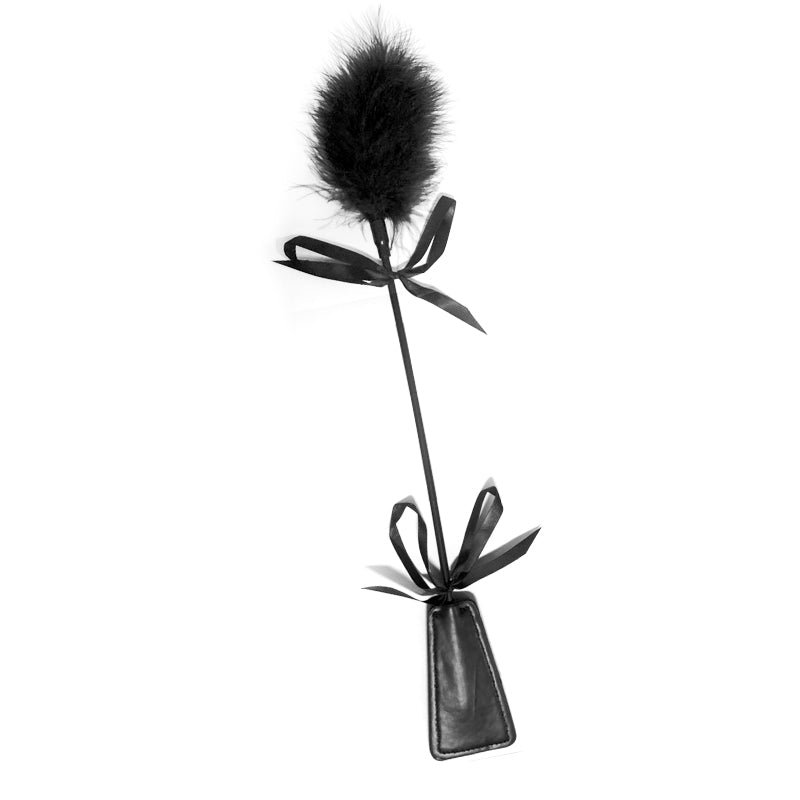 INJOY Bow Feather Paddle – Playful Accessory for Intimate Fun