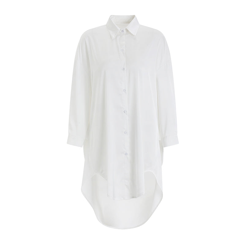 INJOY Lingerie – Oversized Sheer Shirt Sleep Dress